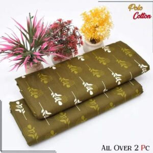 2 Pcs Women’s Unstitched Printed Suit