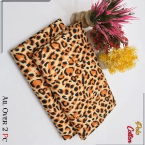 2 Pcs Women’s Unstitched Printed Suit