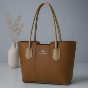 Women’s PU Leather Plain Shoulder Bag