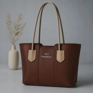 Women’s PU Leather Plain Shoulder Bag