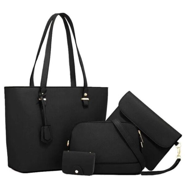 Women's Leather Plain Shoulder Bag