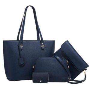 Women’s PU Leather Plain Shoulder Bag