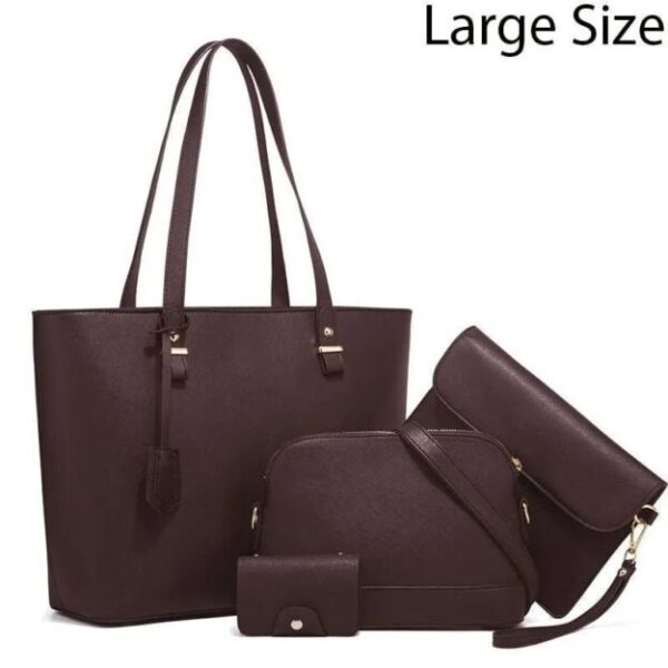 Women's Leather Plain Shoulder Bag
