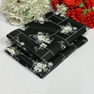 2 Pcs Women’s Unstitched Printed Suit