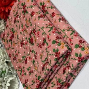 2 Pcs Women’s Unstitched Printed Suit
