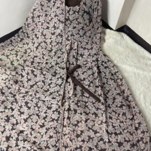 Stylish Women’s Printed Chiffon Maxi with Dupatta – 2 Pcs