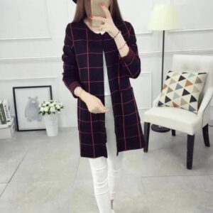 1 Pc Women’s Stitched Fleece Texture Fleece Jacket