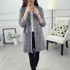 1 Pc Women’s Stitched Fleece Texture Fleece Jacket