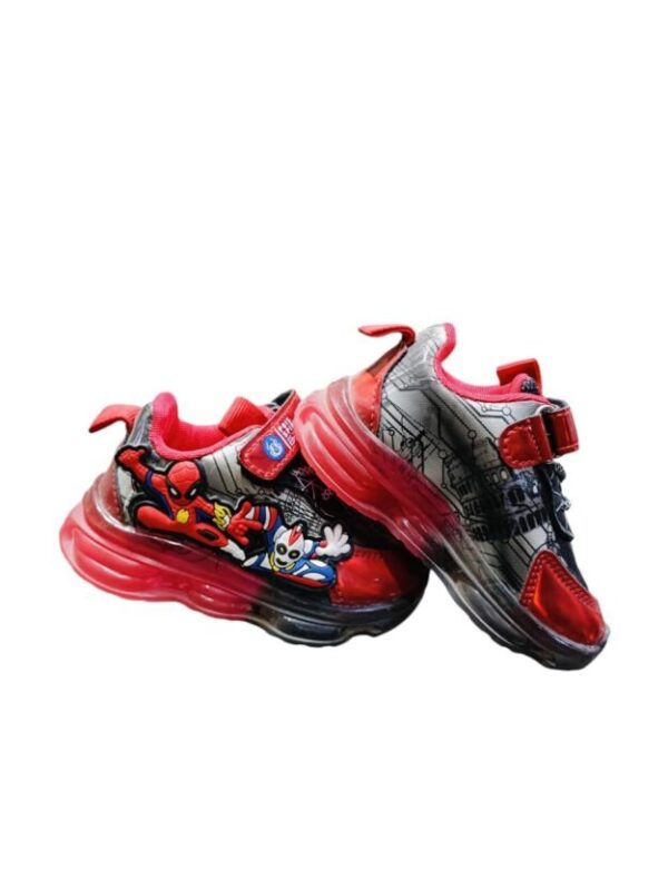 Kids' Rubber Printed Joggers Sneakers - Stylish Footwear for Ages 3-6 (1 Pcs)