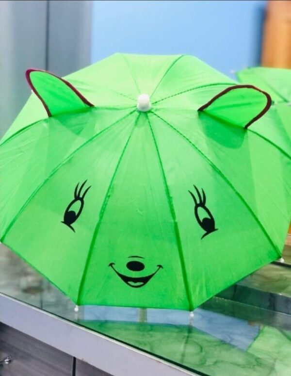 Kids 1 Pc Polyester Umbrella - Durable and Portable Design