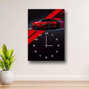Colorful 1 Pc Analogue Wall Clock with Beautiful Calligraphy Design – Buy 1 Get 1 Free Offer
