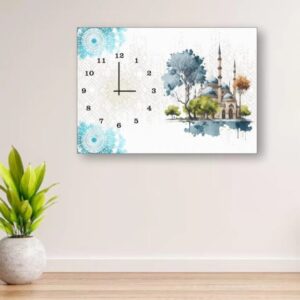 Mosque Design Analogue Wall Clock