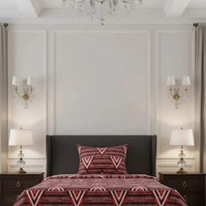 Elegant Floral Patterned – cotton Bedsheet Set-BS15