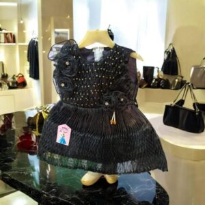 Stylish Collection Fancy 2 Pcs Girl Frock Wedding Party Wear
