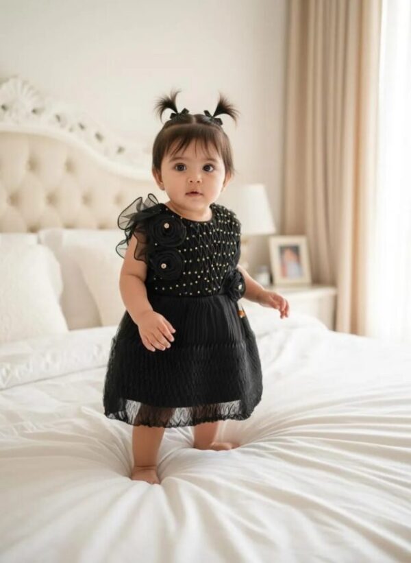 Stylish Collection New Baby Girl Fancy Frock Wedding Party Wear