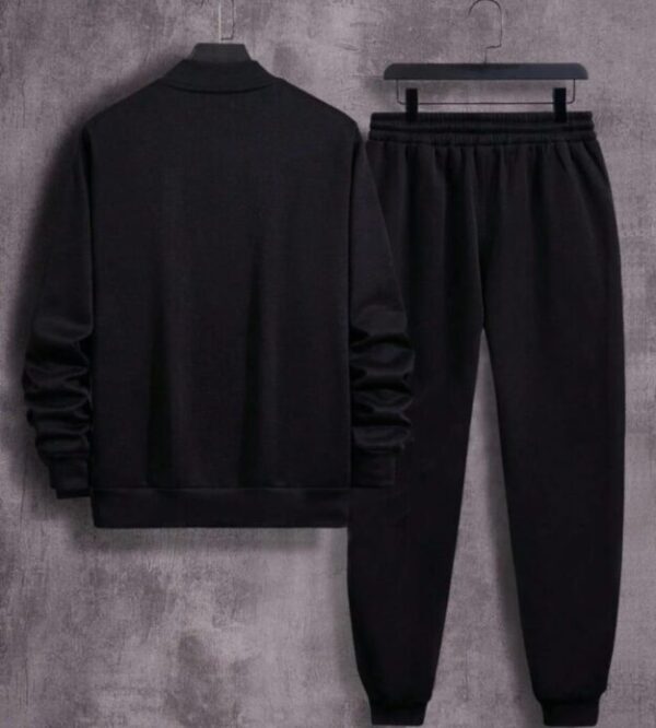 𝐌𝐞𝐧'𝐬 𝐅𝐥𝐞𝐞𝐜𝐞 𝐙𝐢𝐩𝐩𝐞𝐫 𝐓𝐫𝐚𝐜𝐤 𝐒𝐮𝐢𝐭 - 2 𝐏𝐜𝐬 𝐢𝐧 𝐁𝐥𝐚𝐜𝐤