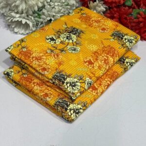 2 Pcs Women’s Unstitched Printed Suit