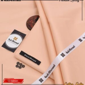 Men’s Unstitched Cotton Sotton Plain Suit