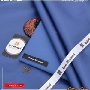 Men’s Unstitched Cotton Sotton Plain Suit