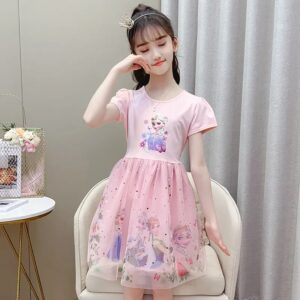 Girls Princess Skirt Summer frozen