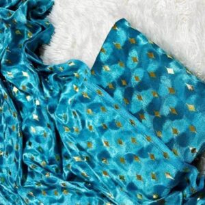 2 Pcs Women’s Unstitched Printed Suit