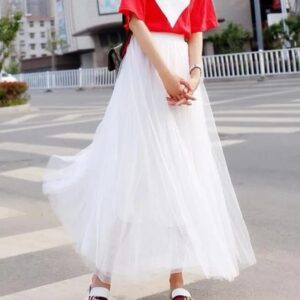 spring new mid-length skirt women’s