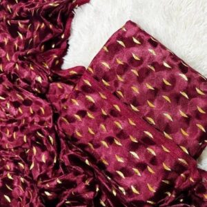 2 Pcs Women’s Unstitched Printed Suit