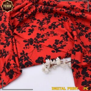 2 Pcs Women’s Unstitched winter Printed Suit