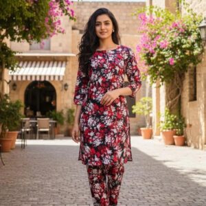 Winter Collection 2 Pcs Stitched Micro Polo Cotton Women Dress Marina Wool Specially