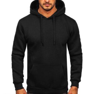 1 Pc Men’s Fleece Plain Hoodie