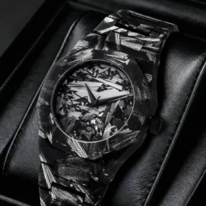 Carbon Fiber New Design Arabic Aura Watch With Butterfly Lock