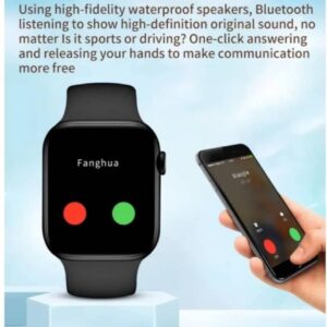 Stylish Smart Watch – 1 Pcs Silicone Fitness Tracker in Black, Red & Multicolor