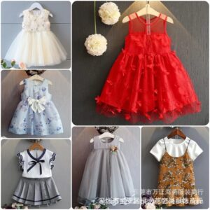 Girls Dress Summer 2026 New European and American Children’s Dress
