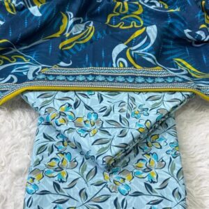 3 Pcs Women’s Unstitched Digital Print Suit