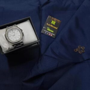 Men’s Unstitched Wash And Wear Plain Suit