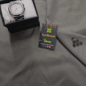 Men’s Unstitched Wash And Wear Plain Suit