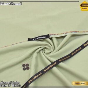 Men’s Unstitched Wash And Wear Plain Suit