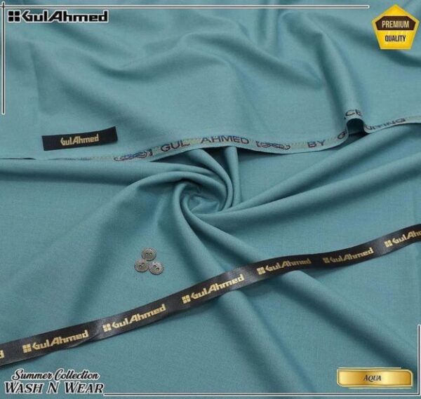 Men’s Unstitched Wash And Wear Plain Suit