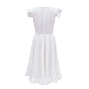 women’s ebay Dunhuang new short sleeve waist dress puffy skirt