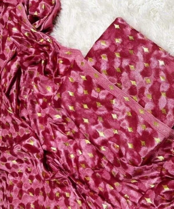 2 Pcs Women's Unstitched Printed Suit