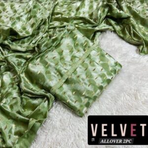 2 Pcs Women’s Unstitched Printed Suit