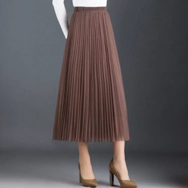 spring new mid-length skirt women's