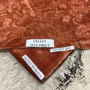 2 Pcs Women’s Unstitched Printed Suit