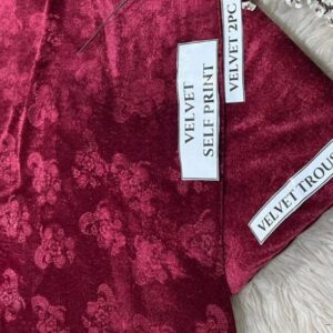 2 Pcs Women’s Unstitched Printed Suit