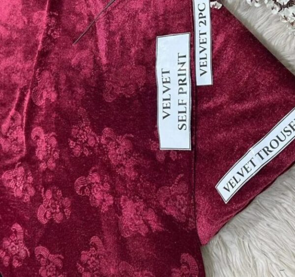 2 Pcs Women's Unstitched Printed Suit