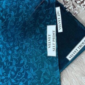 2 Pcs Women’s Unstitched Printed Suit