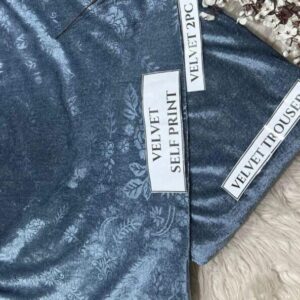 2 Pcs Women’s Unstitched Printed Suit