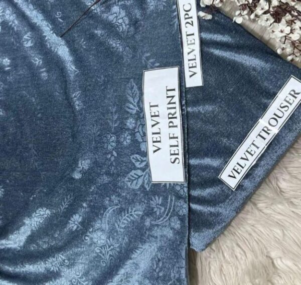 2 Pcs Women's Unstitched Printed Suit