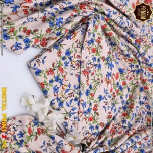 2 Pcs Women’s Unstitched winter Printed Suit