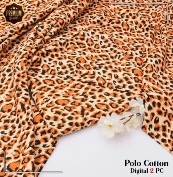 2 Pcs Women's Unstitched winter Printed Suit